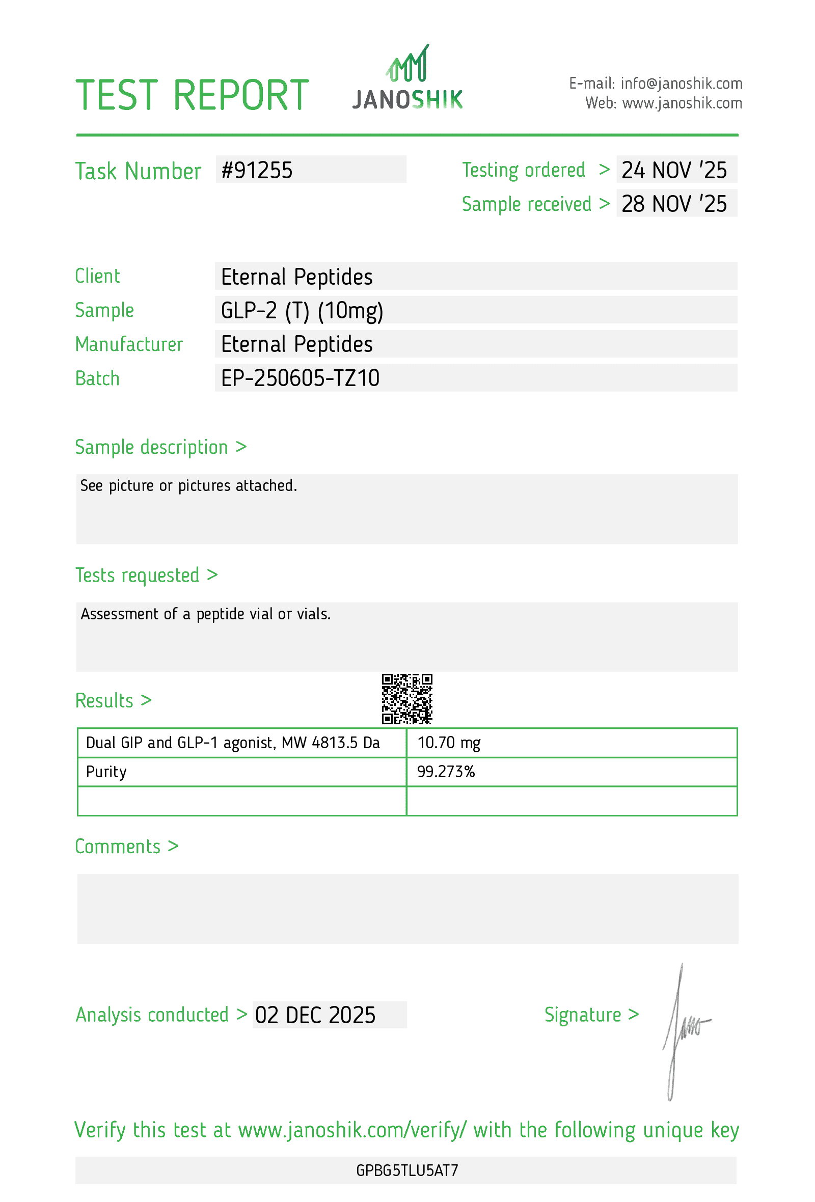 GLP-2 (T) (10mg) - Image 4