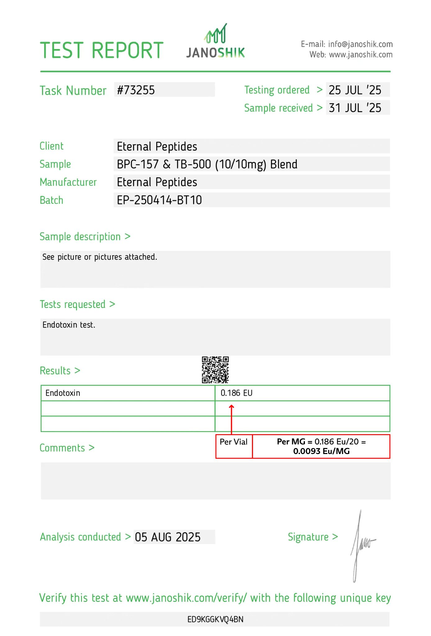 BPC 157 & TB 500 (10/10mg) Blend - Image 5