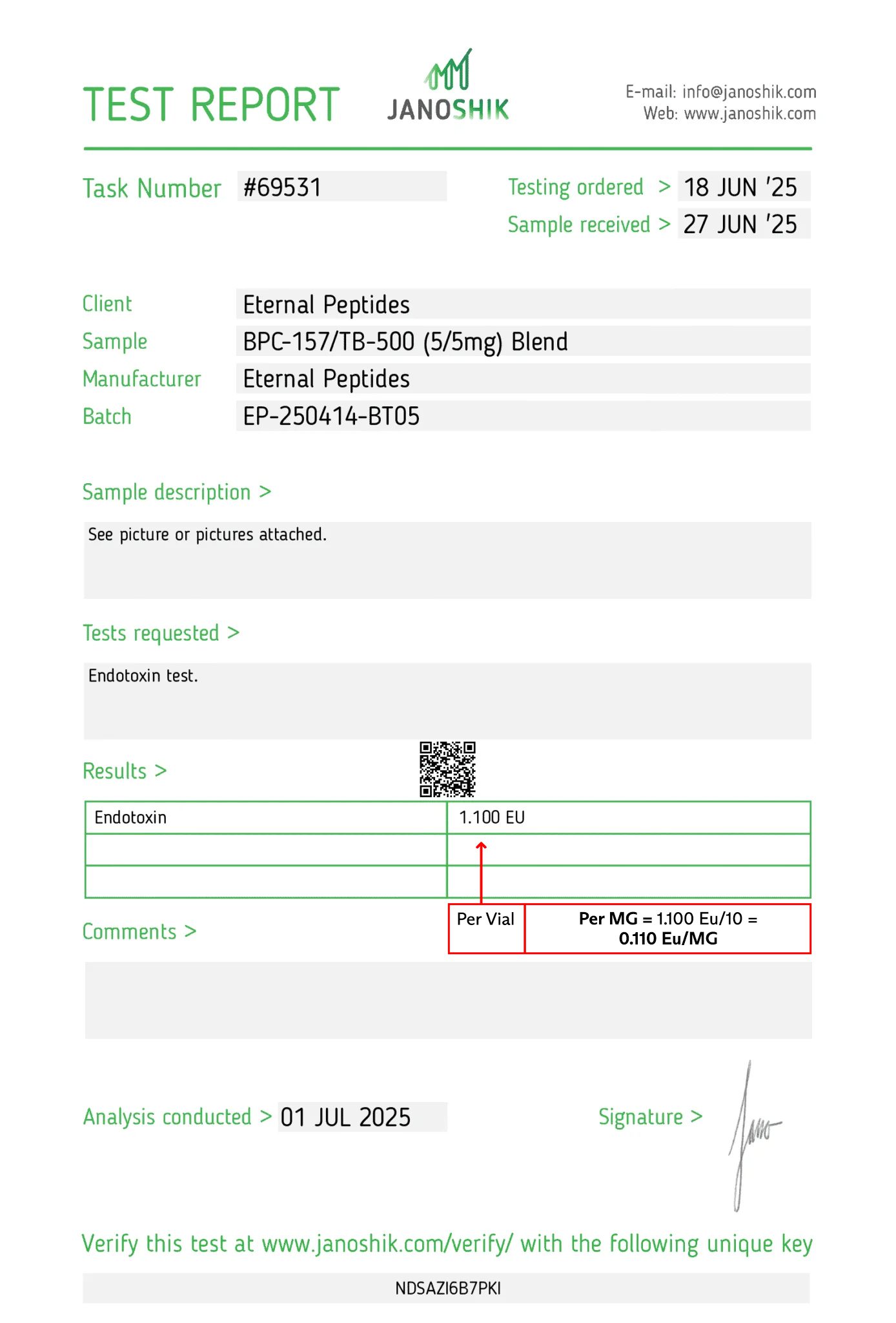 BPC 157 & TB 500 (5/5mg) Blend - Image 5